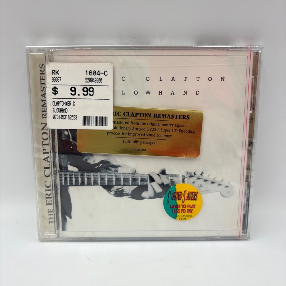 Eric Clapton Slowhand CD Remastered New Sealed Polydor Blues Rock 31453 1825-2
